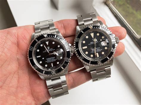 rolex 16800 transitional|Rolex submariner 16800 vs 16610.